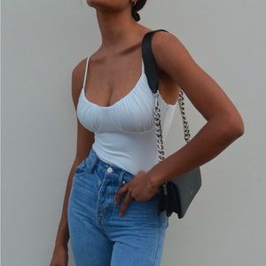 Princess Polly white Bodysuit